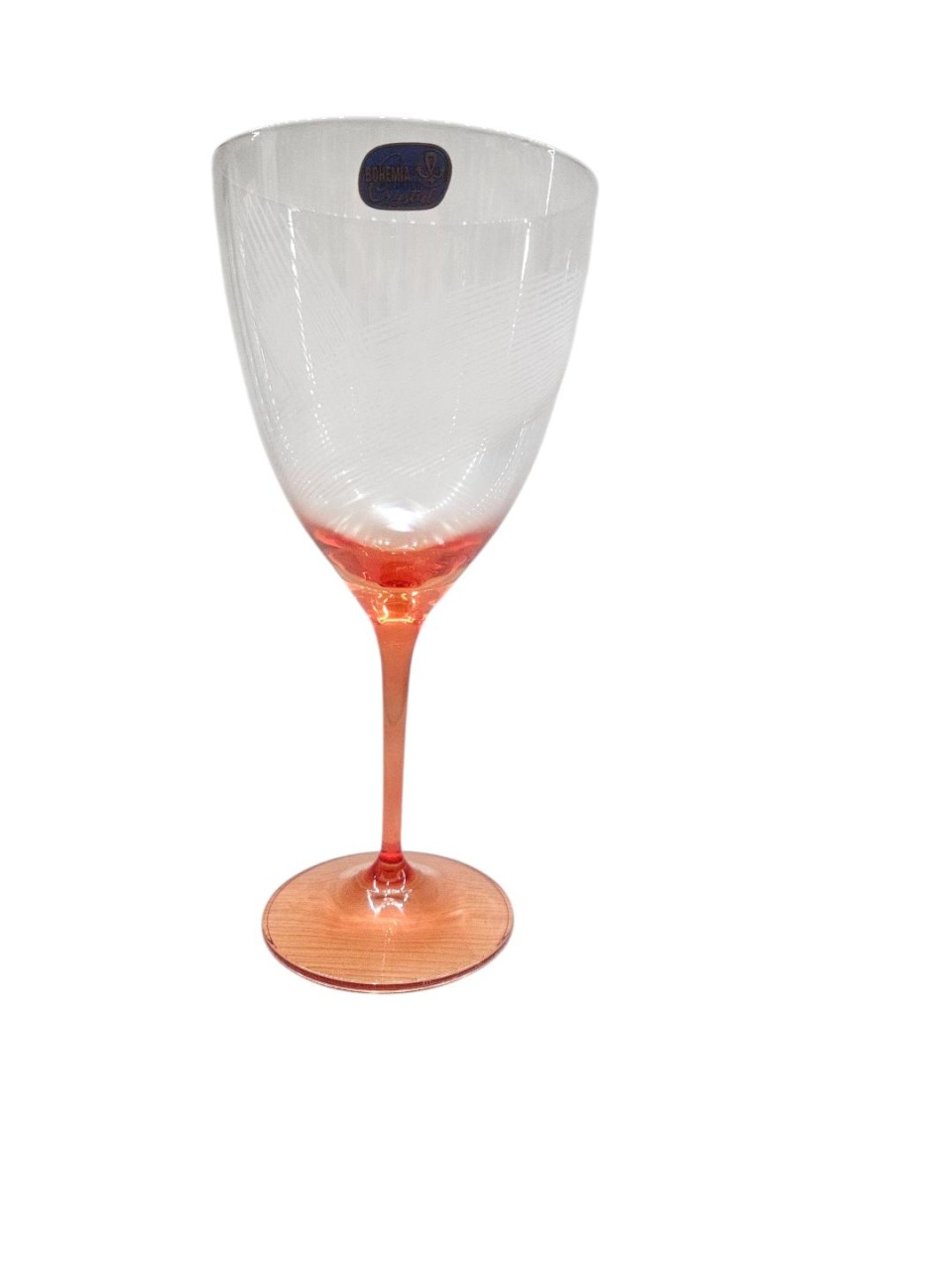 Set 6 pahare vin alb Kate orange 250 ml - 0411