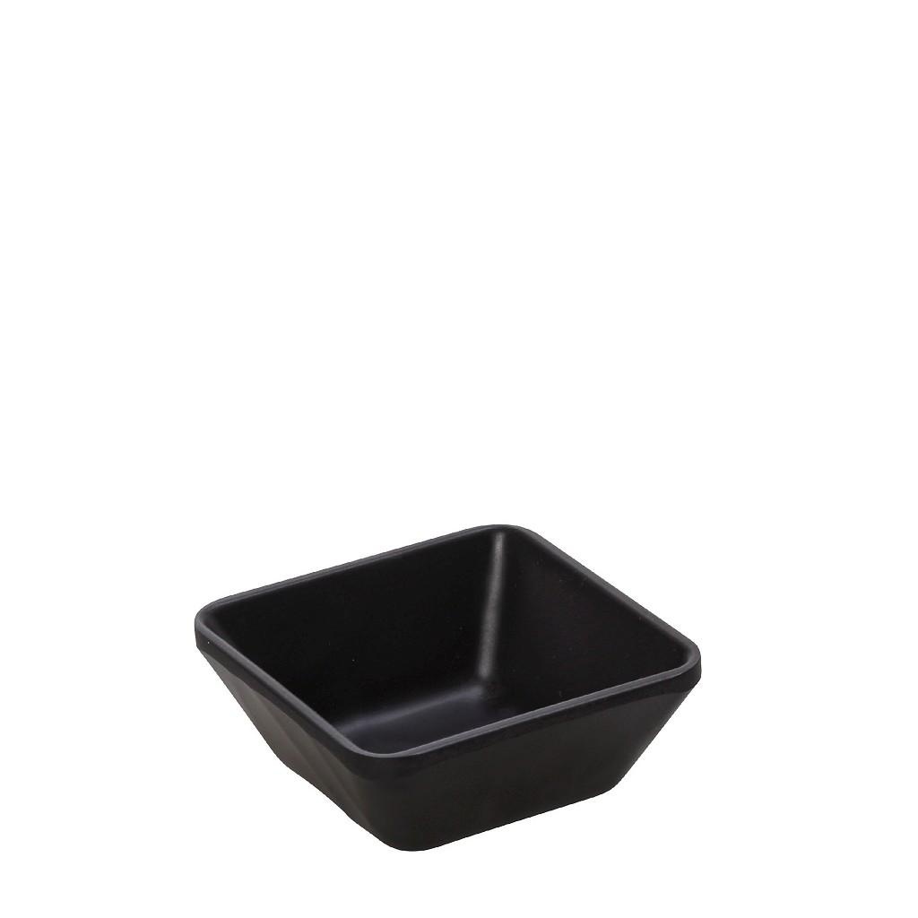 Sosiera melamina Wavy Black 7 x 7 cm - MLB2109K144-6