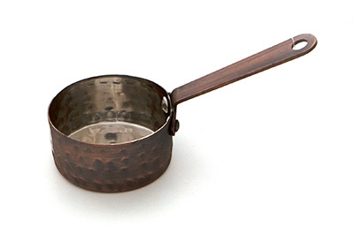 Vas servire rotund cu maner Rustic Antique 6 cm - 84124