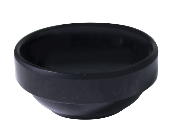 Bol melamina negru Kulsan 5.5 x h 2.5 cm
