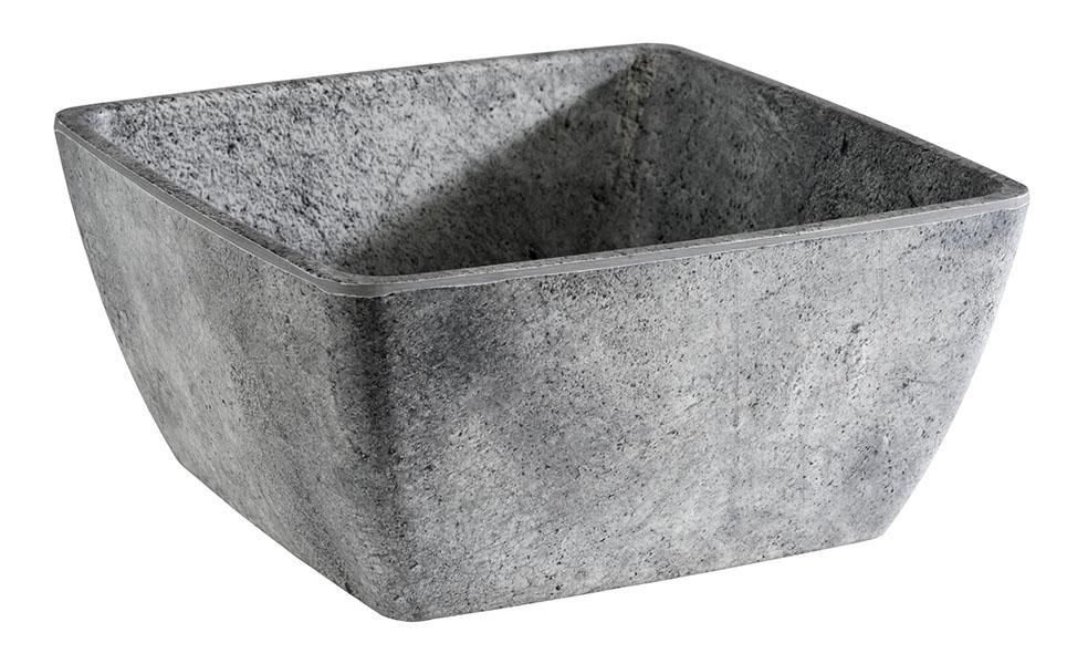 Bol melamina patrat APS Element 19 x 19 cm