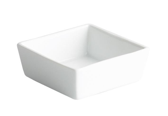 Bol patrat portelan Ventana 8x8 cm