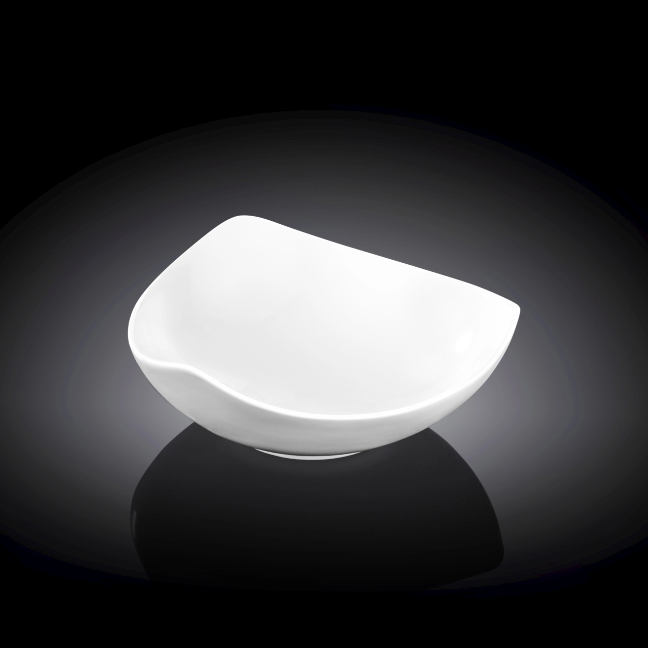 Bol servire triunghi Fine White 13 cm - 992613