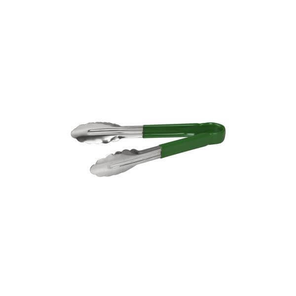Cleste inox maner PVC verde 25 cm - 10685