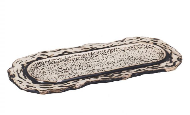 Platou oval portelan Pura Sangre Teide 35 x 15 cm - 997010