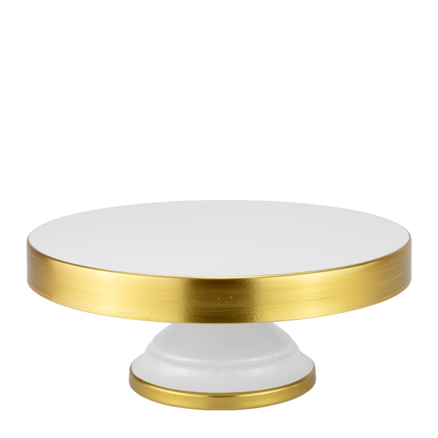 Stand bufet White & Gold 20 x H 11.5 cm