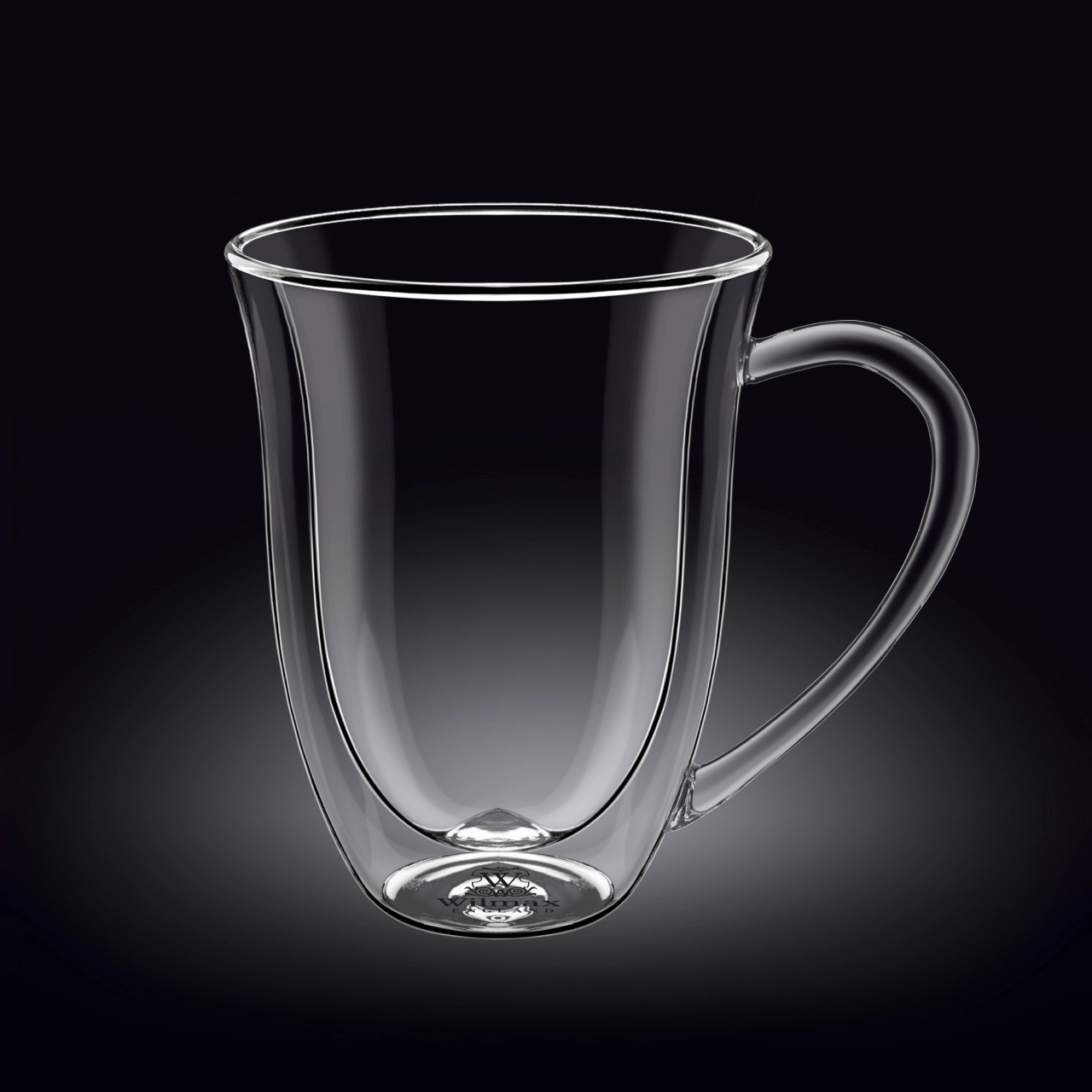 Cana sticla termorezistenta cu pereti dubli 400 ml - 888727
