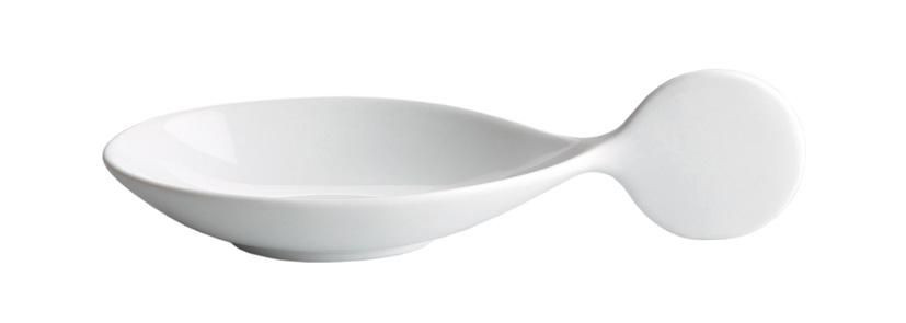 Lingura portelan Ramses H 3 cm