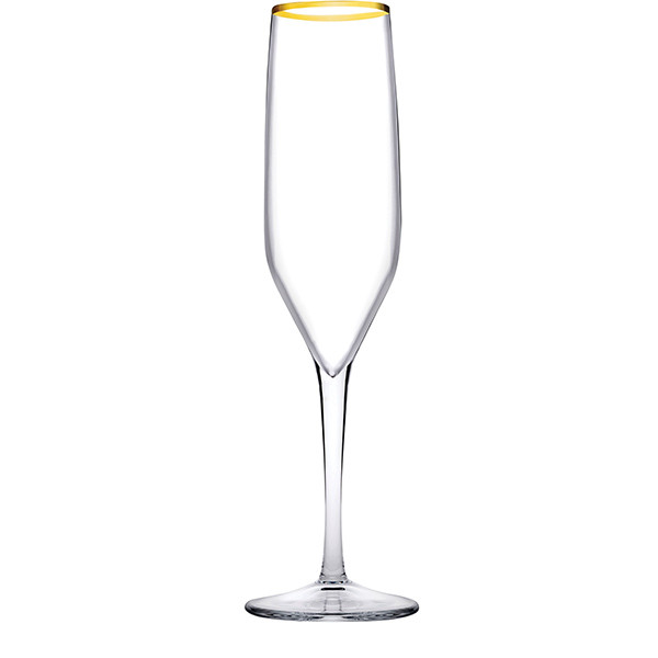 Pahare sampanie Napa Gold 200 ml