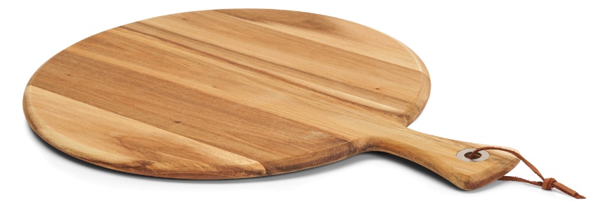 Platou servire rotund lemn Pujadas 40.5 x 30.5 cm