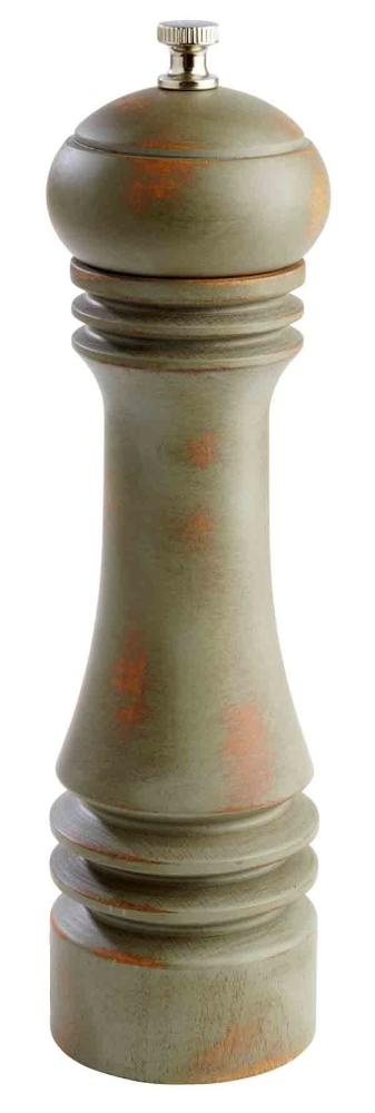 Rasnita piper lemn Profesional Vintage verde 23 cm - 40548