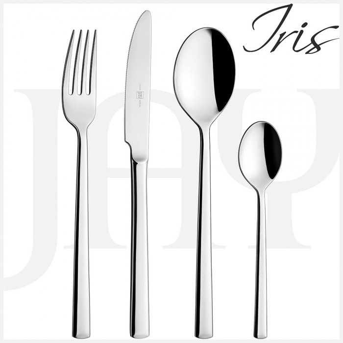 Set tacamuri inox Jay Iris 24 piese