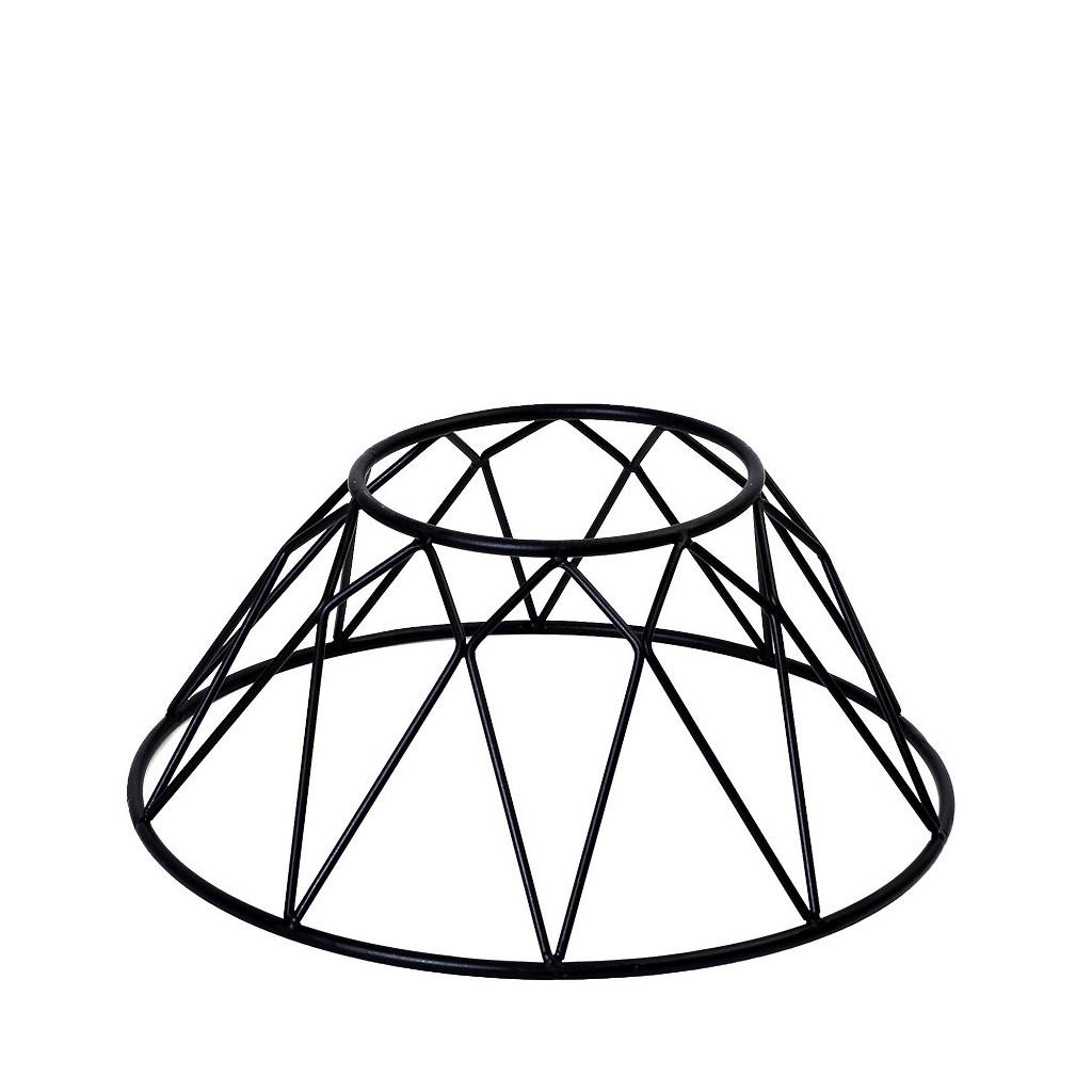 Stand bufet metal Black 25 x H 10 cm HOT 1508