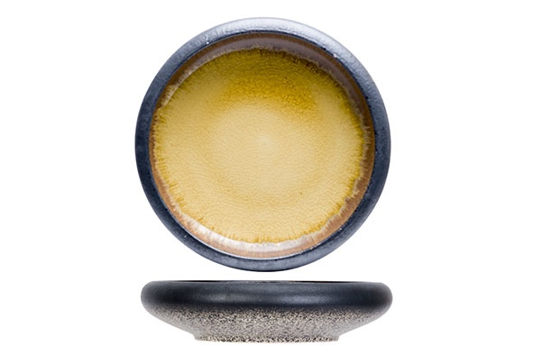 Bol rotund Fervido Amber 9.5 cm