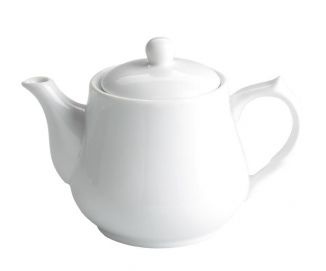 Ceainic cu capac alb 380 ml - 2187