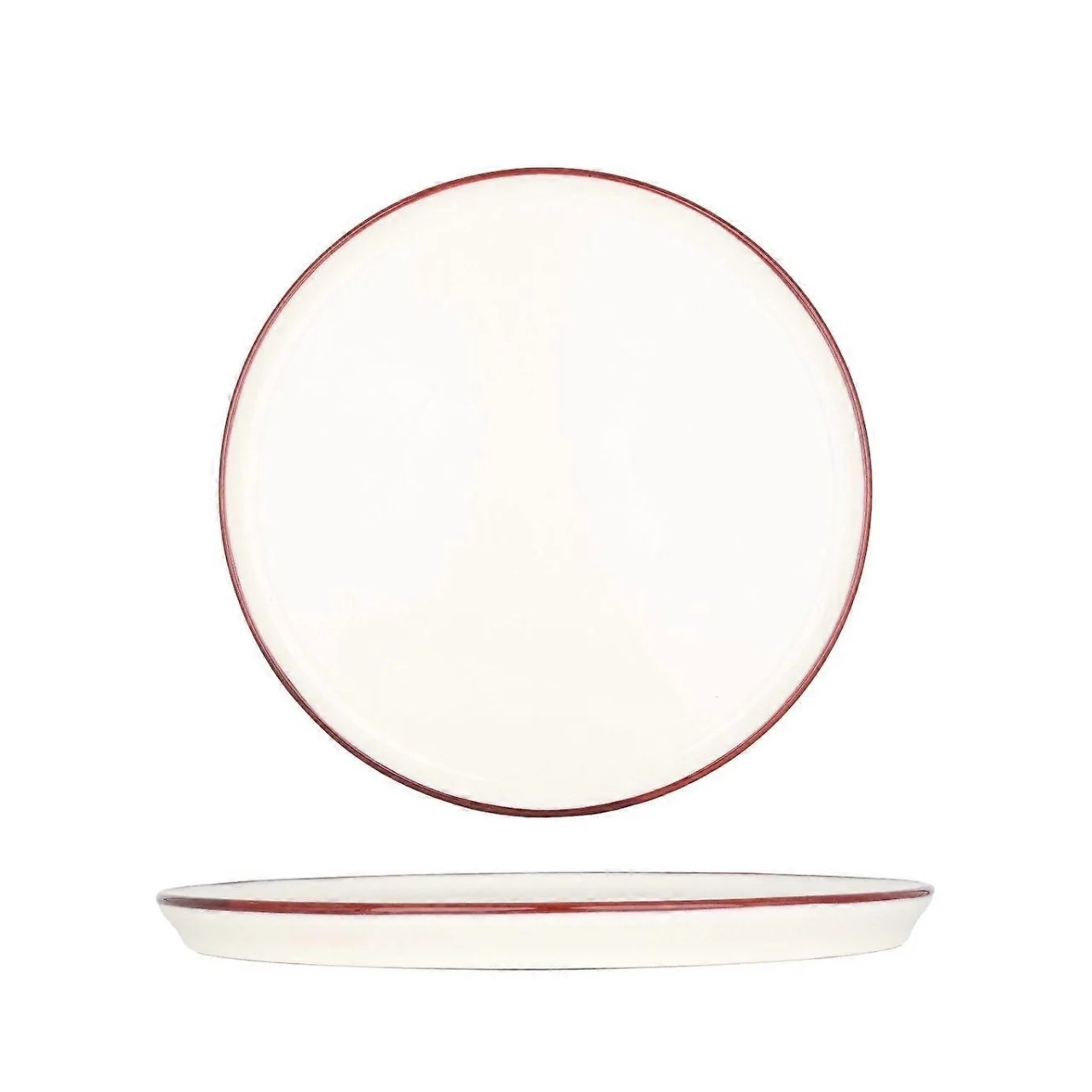 Farfurie intinsa Linea Burgundy Hygee 25 cm - LNEBDHYG25DZ