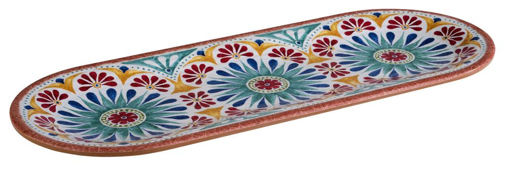 Platou melamina Arabesque 38x16 cm - 84686