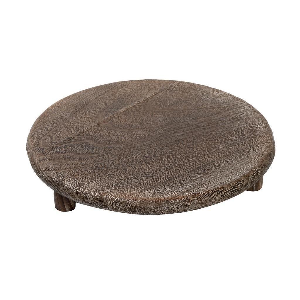 Platou servire lemn Paulownia 30 cm - XYP319