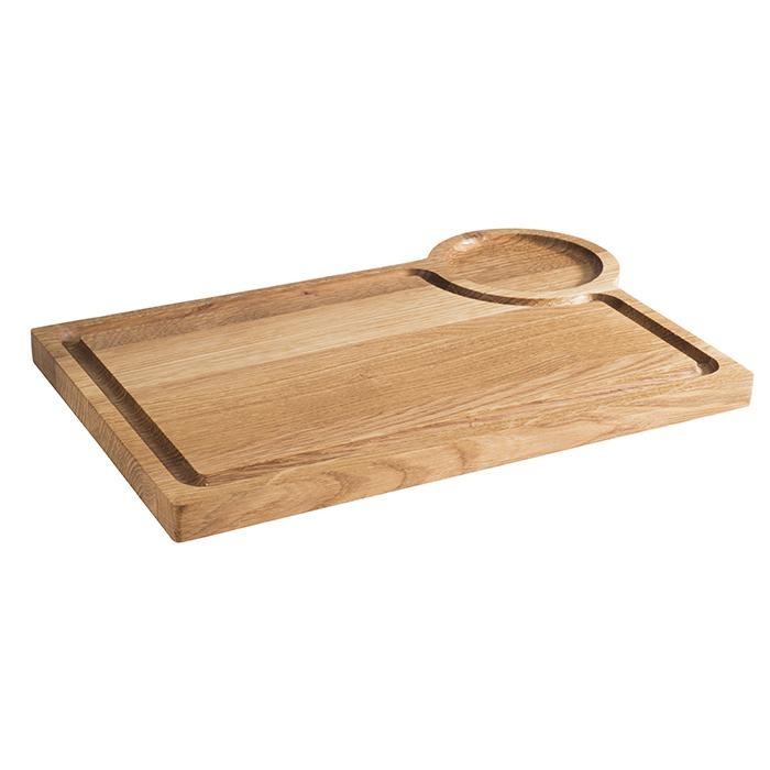 Platou lemn servire APS Oak 37 x 25 cm