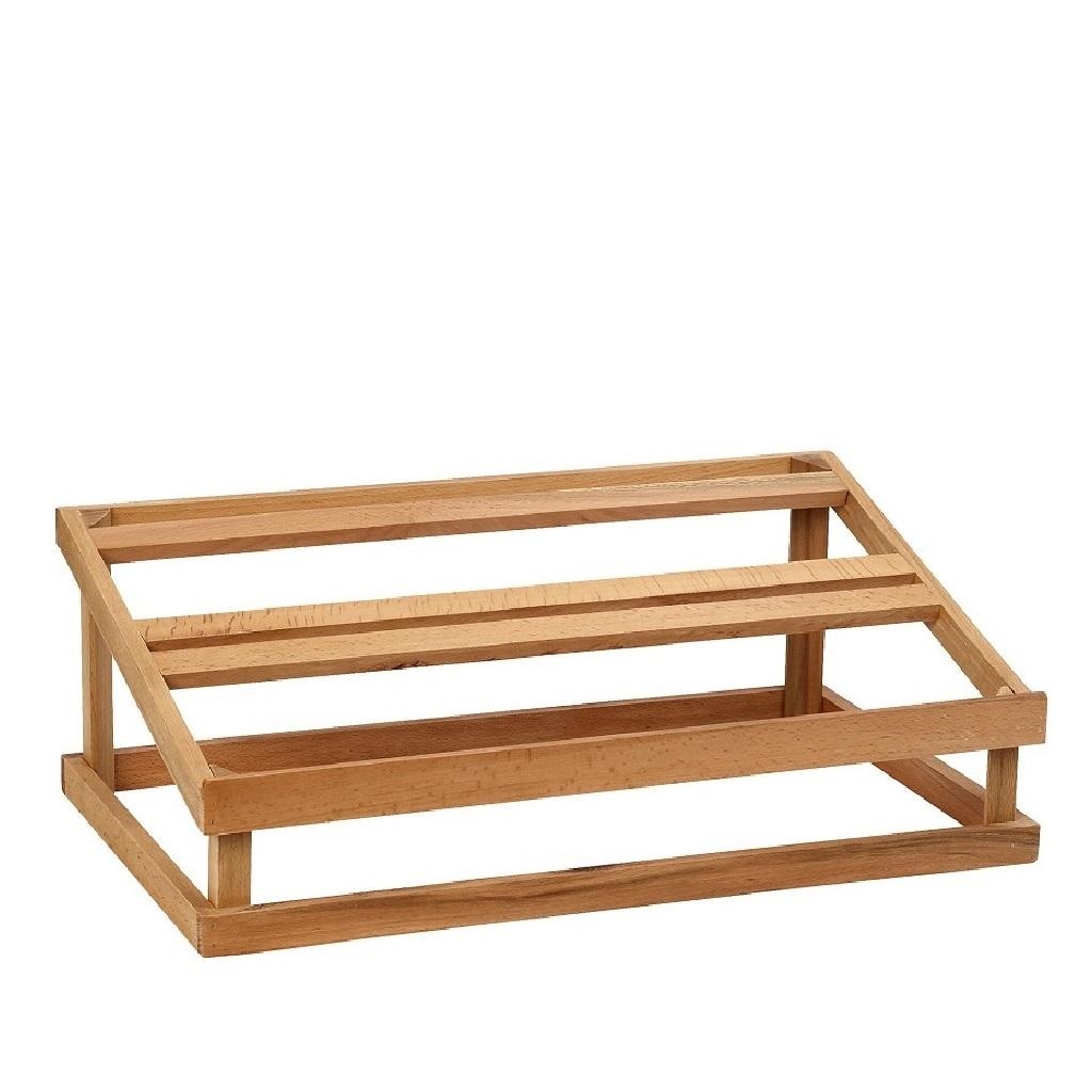 Stand inalt lemn h 18 cm Beech GN 1 / 1 - KOP206