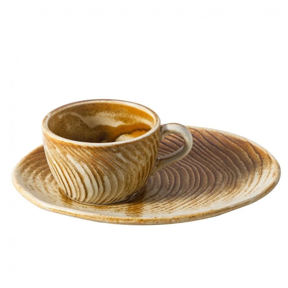 Ceasca + farfurie cafea Sahara 200 ml - 56639/56638
