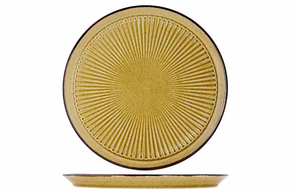 Farfurie intinsa Solas Mustard 24 cm