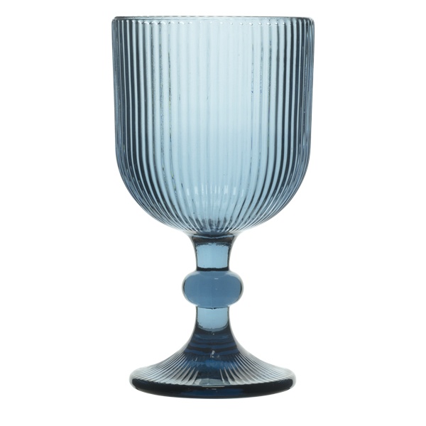 Pahare vin rosu Bloom Blue 350 ml