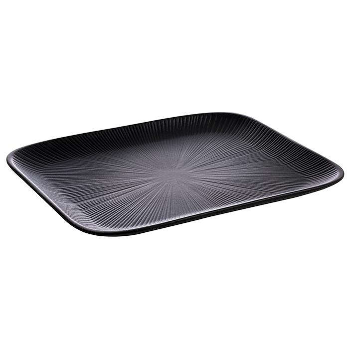 Platou melamina Nero GN 1 / 2 - 85068