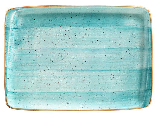 Platou rectangular Aqua 23x16 cm-0112