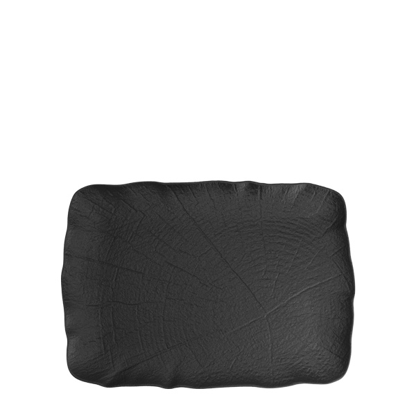Platou rectangular Willow Black 24 x 17 cm-56881