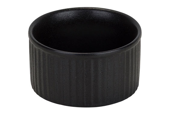 Ramekin portelan Cosy&Trendy Yara Black 9 cm