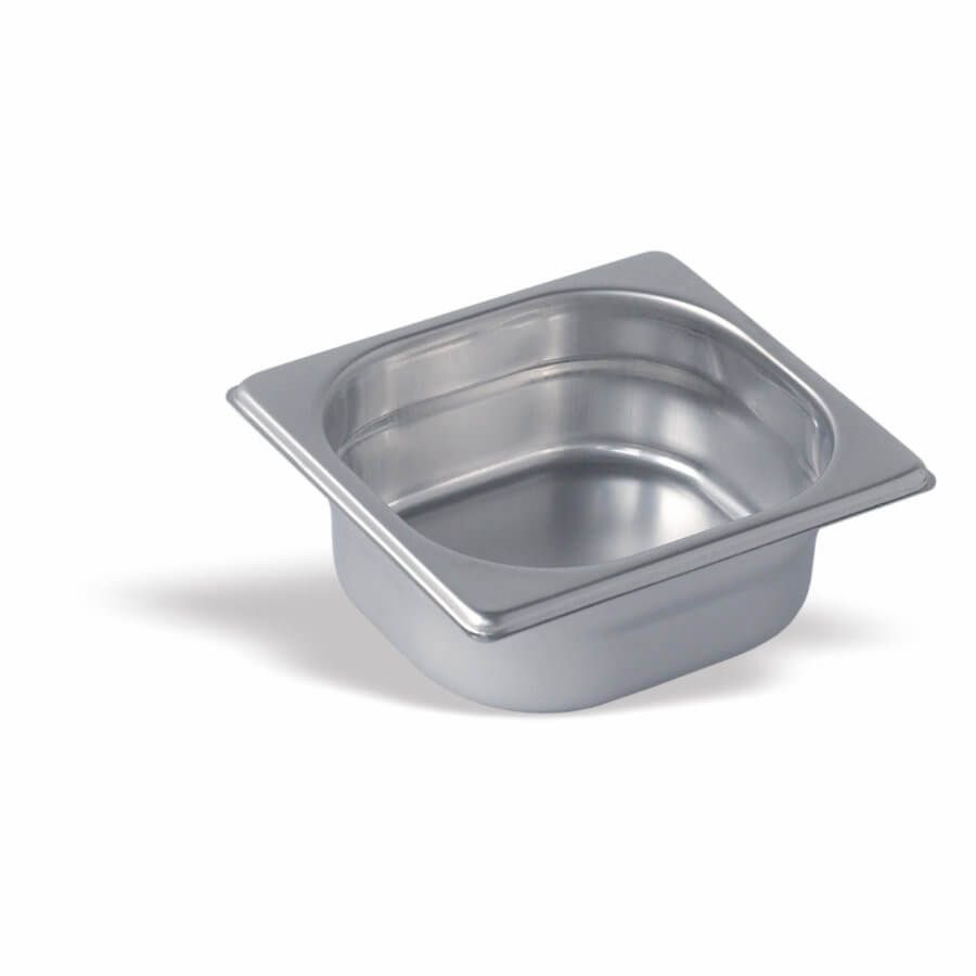 Tava gastronorm GN 1/6 inox Pujadas 65 mm