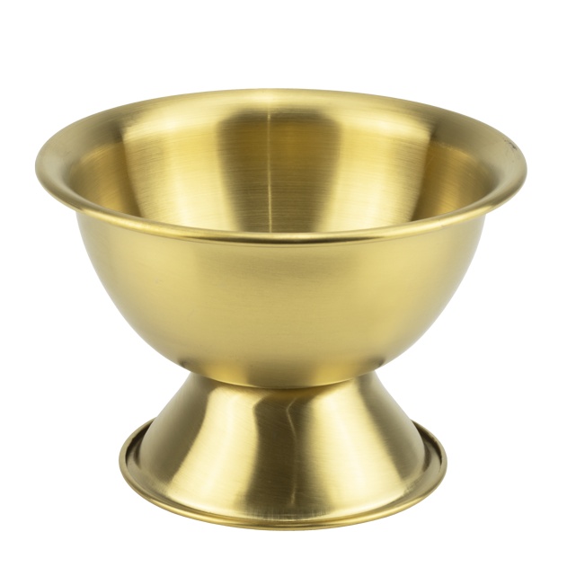 Bol desert inox Charm Gold 12.5 cm