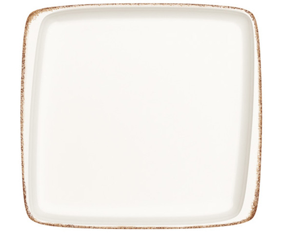 Farfurie intinsa patrata Bonna Retro 22x20 cm - 01478