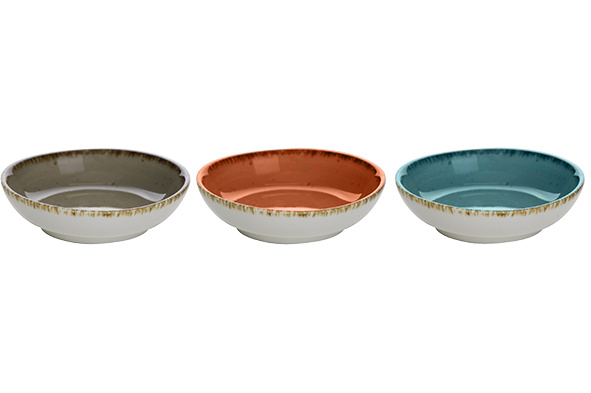 Set aperitiv Brisbane 3 piese 9.5xh2.7 cm