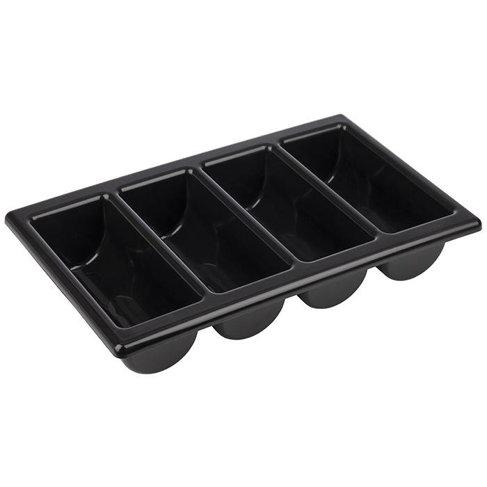 Suport tacamuri negru GN 1/1 APS 53 X 32.5 x H 10 cm