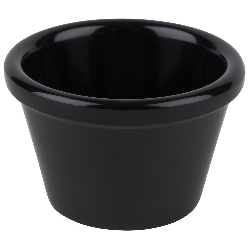 Bol melamina negru APS Casual 6 cm