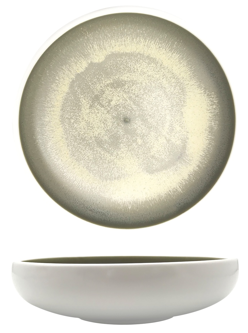 Farfurie adanca portelan Ivy White 23 cm - 56270
