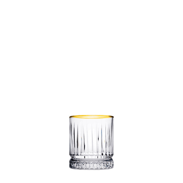 Pahare rocks Elysia Gold 355 ML