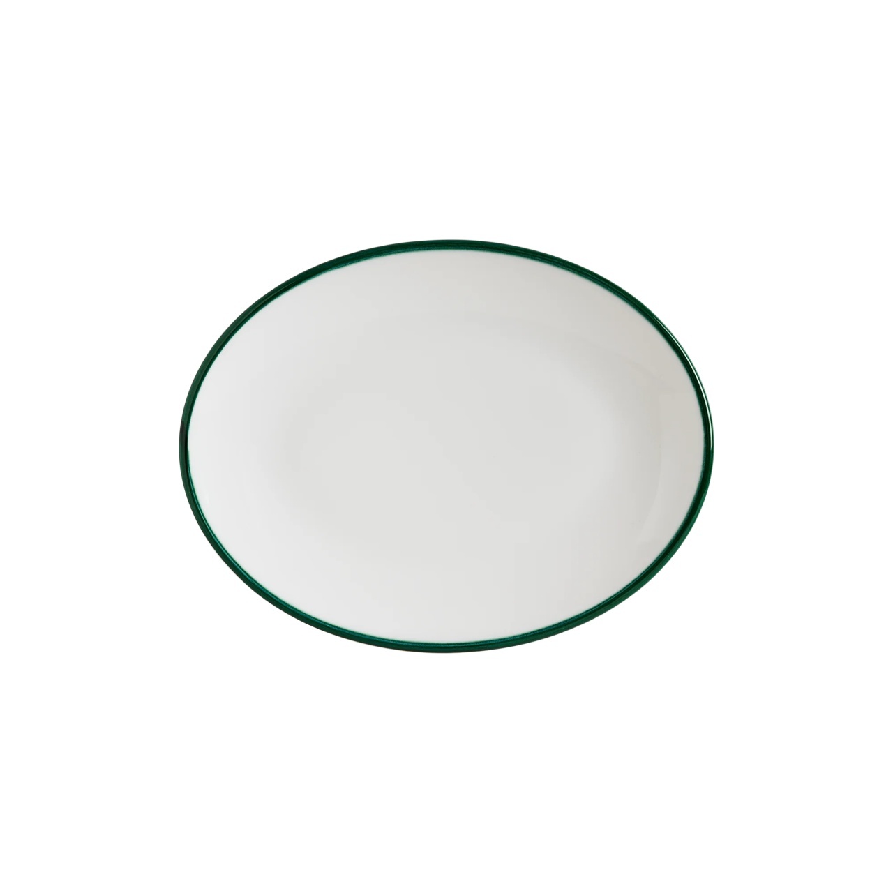 Platou oval Linea Green Gourmet 31 x 24 cm - LNEGRMOV31OV