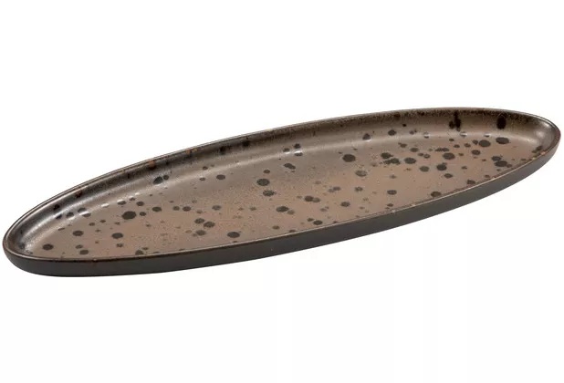 Platou oval Phobos Brown 37.5 x 11.5 cm