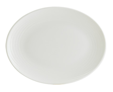Platou oval portelan Bonna Loop 25 cm