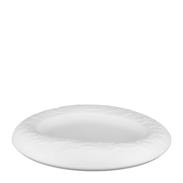 Platou prezentare rotund Meteor White 27 cm - 56890
