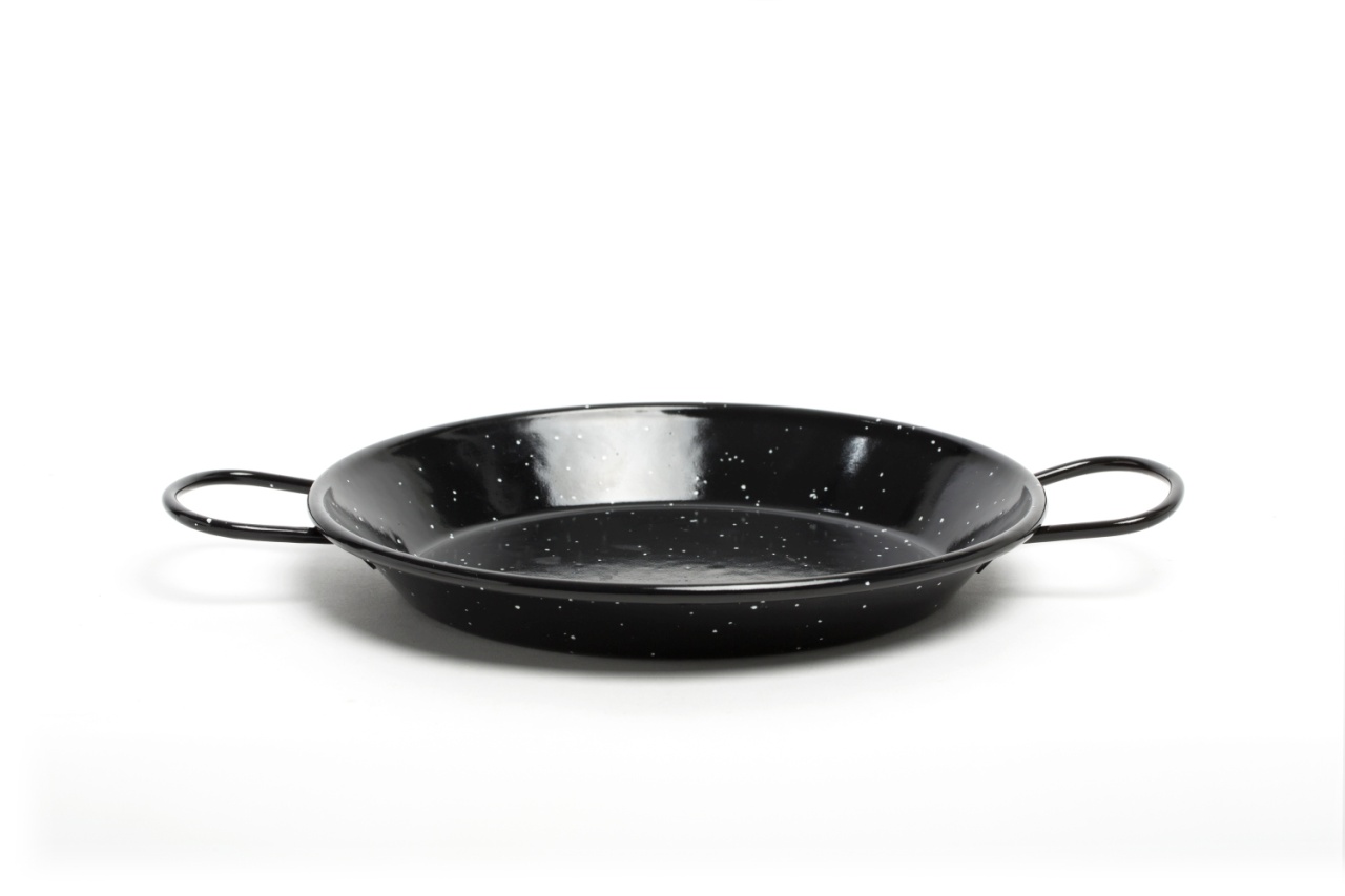 Tigaie cu 2 manere pentru paella Comas 12 cm