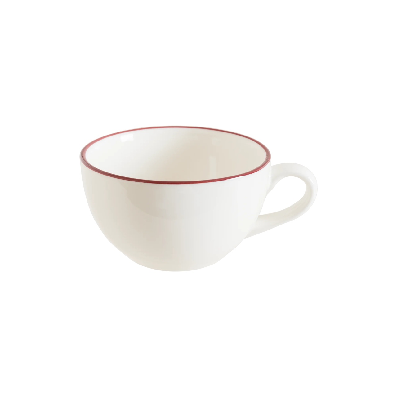 Ceasca + farfurie cafea Linea Burgundy 230 ml