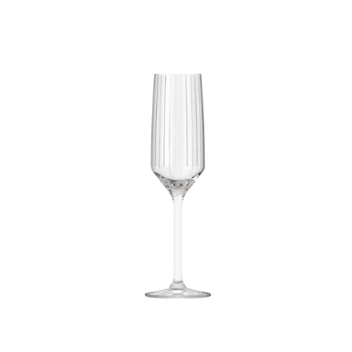 Pahare sampanie Carre Optics 225 ml