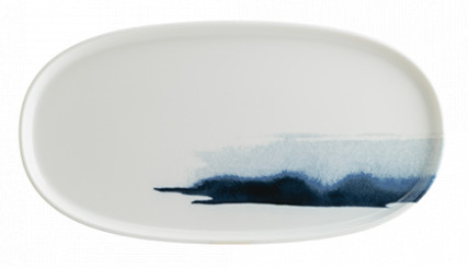 Platou oval Bonna Blue Wave 30 cm - 011147