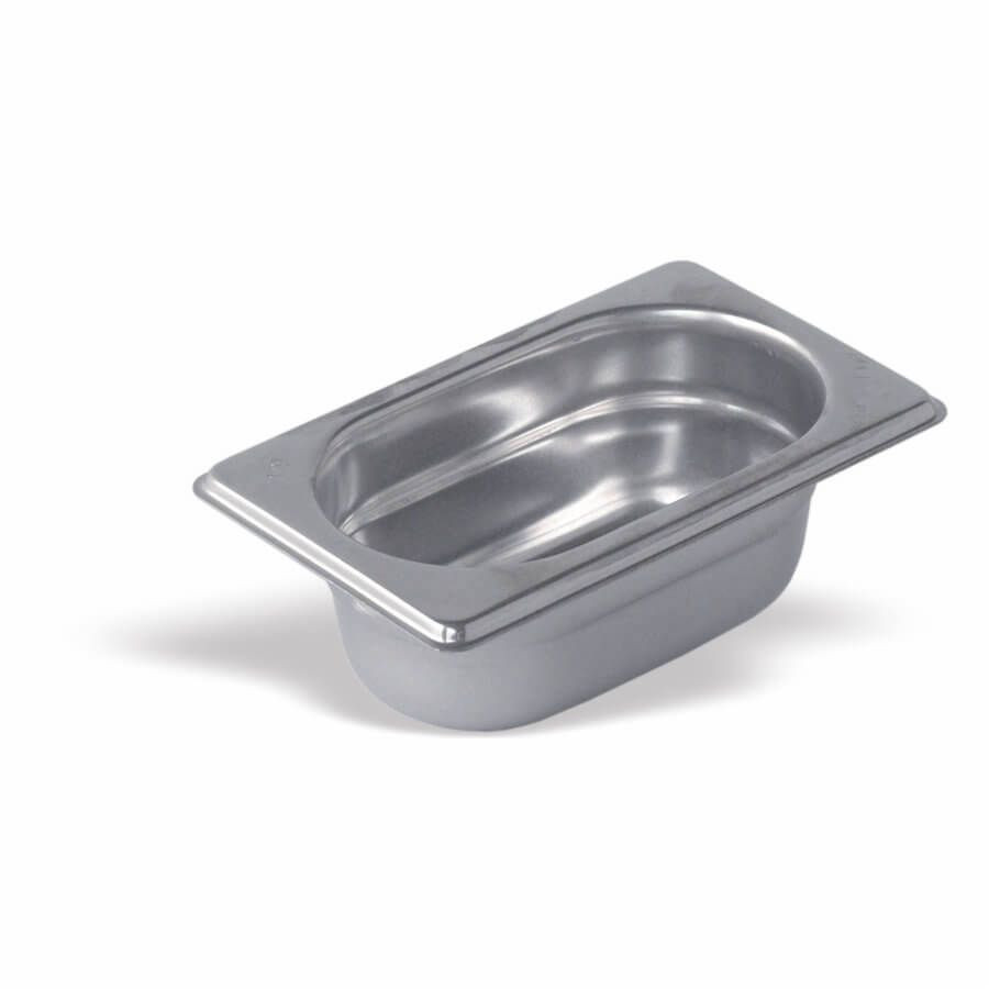 Tava gastronorm GN 1/9 inox Pujadas 65 mm
