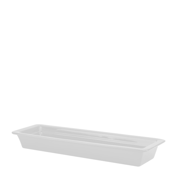 Tava gastronorm GN 2 / 4 portelan White H = 65 mm