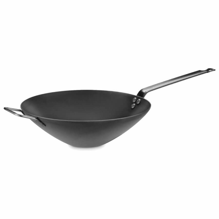 Tigaie wok otel carbon Clasic 30 cm